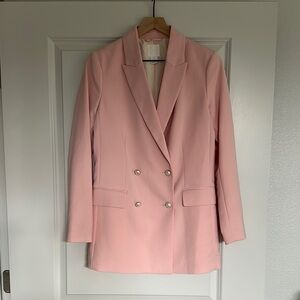 H&M pink blazer